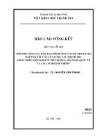 Đổi mới công tác đào tạo, bồi dưỡng cán bộ thanh tra đáp ứng yêu cầu của công tác thanh tra trong điều kiện kinh tế thị trường, hội nhập Quốc Tế và cải cách hành chính