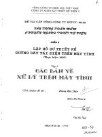 Xây dựng phần mềm chuyên ngành thiết kế điện