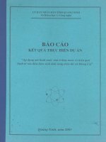 Áp dụng Mô hình nuôi tôm ít thay nước có hiệu quả kinh tế vào điều kiện sinh thái vùng triều thị xã Móng Cái