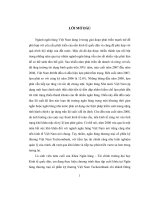 Thực tập tại ngân hàng thương mại cổ phần kỹ thương việt nam techcombank chi nhánh đông đô