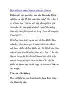 phát triển các máy chủ đám mây với ubuntu