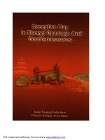 Cờ tướng Cạm bẫy trong khai cuộc