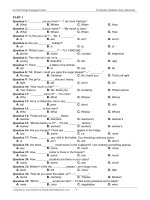 Kiểm tra từ vựng tiếng anh