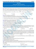 đề thi môn vật lý vào đại học