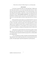 Phân tích báo cáo kết quả hoạt động tín dụng cho vay xoá đói giảm nghèo