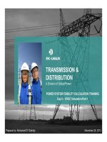 Phần 18 KHÓA ĐÀO TẠO TÍNH TOÁN ỔN ĐỊNH VÀ ỨNG DỤNG TRÊN PHẦN MỀM PSSE CHO KỸ SƯ HỆ THỐNG ĐIỆN (Mô hình đường dây Siêu cao áp HVDC trên Phần mềm PSSE)