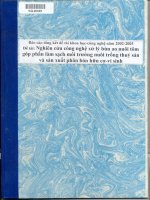 Nghiên cứu công nghệ xử lý bùn ao nuôi tôm góp phần làm sạch môi trường nuôi trồng thủy sản và sản xuất phân bón hữu cơ vi sinh
