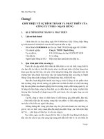 Bài thực tập chuyên ngành Kế Toán tại công ty TNHH Mạnh Hùng