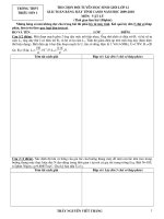 Đề thi máy tính cầm tay Triệu Sơn