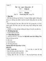 Giáo án dành cho giáo viên dạy giãn lớp 4 + 5  tuần 27.