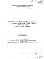 Bổ xung dẫn liệu dịch tễ học, điều trị và ứng dụng mô hình phòng chống bệnh giun chỉ ở một số địa phương