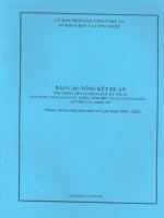 Ứng dụng tiến bộ khoa học kỹ thuật xây dựng trại sản xuất giống tôm biển tại xã Quỳnh Liên, Quỳnh Lưu, Nghệ An
