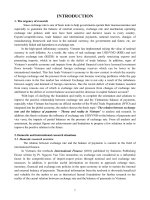 The relation between exchange rate and the balance of payments – Theory and reality in Vietnam