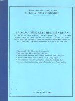 Xây dựng Mô hình vườn cây mẹ đầu dụng và vườn ươm nhân giống phục vụ phát triển cây ăn quả tại tỉnh Lạng Sơn