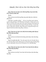 thảo luận hợp đồng và bồi thường thiệt hại ngoài hợp đồng 3