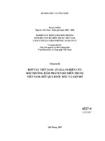 Hợp tác Việt Nam Italia nghiên cứu môi trường đầm phá ven bờ miền Trung Việt Nam. Kết quả bước đầu và gợi mở
