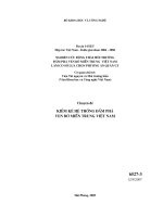 Kiểm kê hệ thống đầm phá ven bờ miền Trung Việt Nam