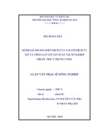 đánh giá độ dài miễn dịch của vaccin dịch tả vịt và viêm gan vịt sản xuất tại xí nghiệp thuốc thú y trung ương