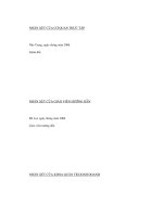 Giải pháp nhằm quản lý nợ quá hạn trong hoạt động tín dụng tại ACB Phòng Giao Dịch Chợ Đầm Nha Trang