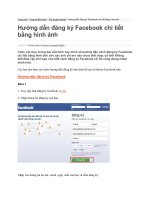 Hướng dẫn đăng ký facebook chi tiết bằng hình ảnh