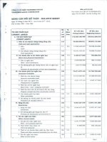 công ty cổ phần transimex saigon bảng cân đối kế toán báo cáo lưu chuyển tiền tệ báo cáo kết quả hoạt động kinh doanh báo cáo tài chính quý 2 ngày 30 tháng 6 năm 2013