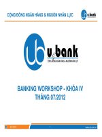 Dịch vụ thẻ và ngân hàng điện tử