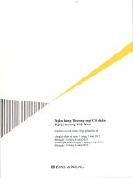 ngân hàng thương mại cổ phần ngoại thương việt nam báo cáo tài chính riêng giữa niên độ giai đoạn từ 1 tháng 1 đến 30 tháng 6 năm 2013 và giai đoạn từ 1 tháng 4 đến 30 tháng 6 năm 2013