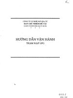 Hướng dẫn vận hành trạm nạp LPG