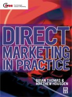 direct marketing in practice