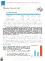 Đánh giá rủi ro tài chính của PV Drilling