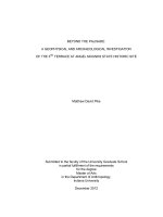 BEYOND THE PALISADE: A GEOPHYSICAL AND ARCHAEOLOGICAL INVESTIGATION OF THE 3RD TERRACE AT ANGEL MOUNDS STATE HISTORIC SITE