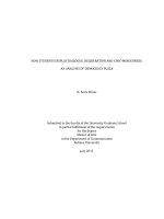 HOW STUDENTS DISPLAY DIALOGUE, DELIBERATION AND CIVIC-MINDEDNESS: AN ANALYSIS OF DEMOCRACY PLAZA
