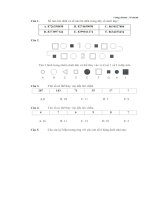 Tài liệu tổng hợp các câu hỏi IQ khi đi thi tuyển vào Viettel 7