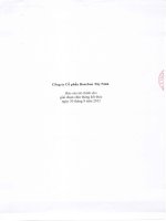 công ty cổ phần bourbon tây ninh báo cáo tài chính cho giai đoạn 9 tháng kết thúc 30 tháng 9 năm 2013