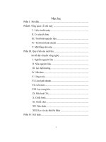 Thực tập tại nhà máy bia hà thành