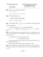 đề thi olympic toán lớp 8 năm học 2010-2011