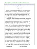 SKKN phát huy tính tích cực của học sinh trong việc dạy và học ngữ văn 7