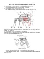 đề cương ôn tập môn khởi đông đánh lửa