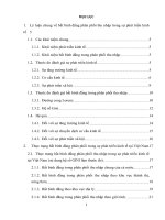 Bất bình đẳng phân phối thu nhập trong sự phát triển kinh tế Việt Nam