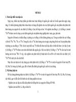 tóm tắt luận án tiên sĩ nghiên cứu phương pháp xác định tỷ lệ đồng vị sr và một số nguyên tố vi lượng trong cây thuốc, gạo và đất nhằm góp phần xác định nguồ