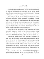 sáng kiến kinh nghiệm - SỬ DỤNG ĐỒ DÙNG TRỰC QUAN TRONG DẠY HỌC TIN HỌC 10