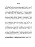 Thiết kế nhà máy bia năng suất 40 triệu lít năm  đại học bách khoa hà nội