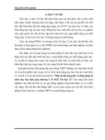 sáng kiến kinh nghiệm - Một số nội dung khó và biện pháp tổ chức dạy học hiệu quả chương I, II SGK Tin học 12