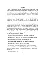 Báo cáo thực tập tổng hợp tại chi nhánh ngân hàng đầu tư phát triển (BIDV) đông đô