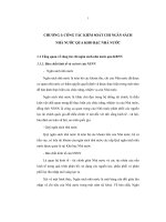 Chuyên đề giải pháp nhằm tăng cường công tác kiểm soát chi ngân sách nhà nước qua kho bạc nhà nước hai bà trưng – hà nội