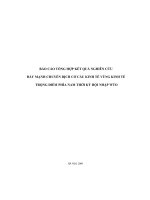 Nghiên cứu đẩy mạnh chuyển dịch cơ cấu kinh tế vùng kinh tế trọng điểm phía nam thời kỳ hội nhập WTO