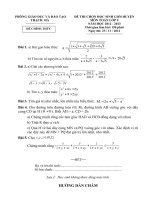 đề thi chon hsg huyện năm học 2012-2013