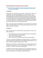 Phương pháp sắc ký lỏng hiệu năng cao