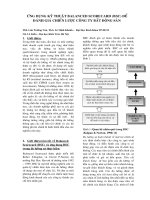 BÀI BÁO ỨNG KỸ THUẬT BALANCED SCORECARD ĐỂ ĐÁNH GIÁ CHIẾN LƯỢC CÔNG TY BẤT ĐỘNG SẢN