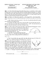 de thi chon đội tuyển hsg tỉnh vật lí 9 (vòng 1) năm học 2013-2014